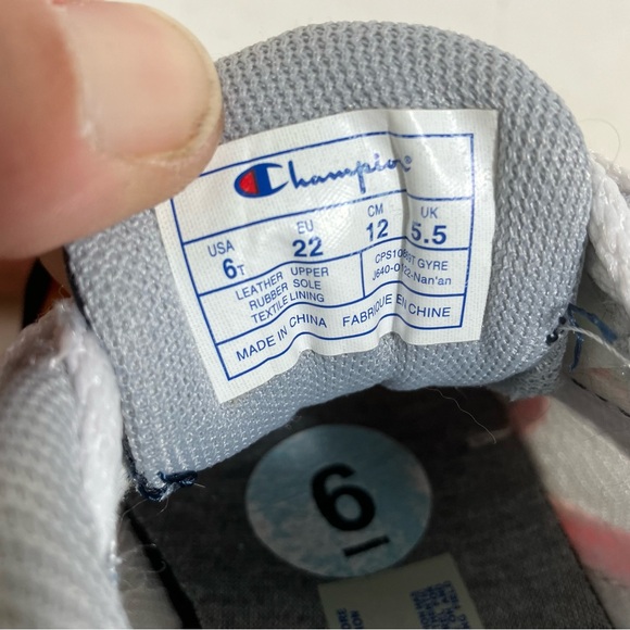 Champion Toddler 6T Sneaker Shoes - Picture 7 of 7